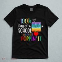 100th Day Of School And Still Poppin' It T-Shirt thumb 5