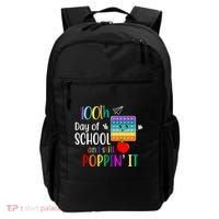 100th Day Of School And Still Poppin' It Backpack thumb 0