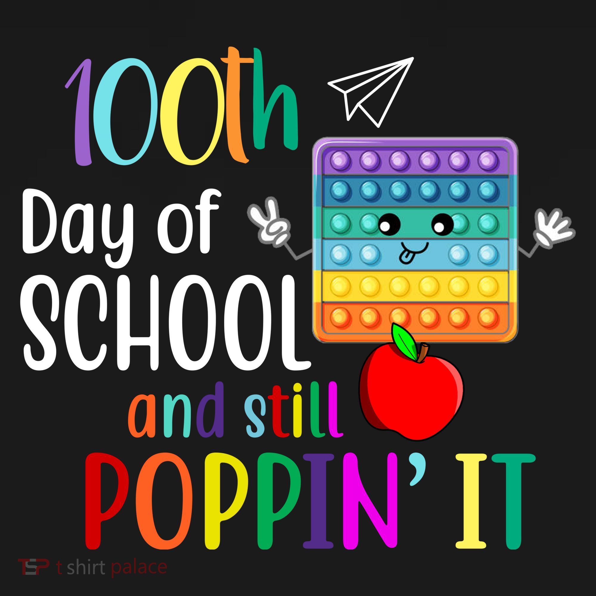 100th Day Of School And Still Poppin' It Women's Hoodie