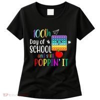 100th Day Of School And Still Poppin' It Women's T-Shirt thumb 0