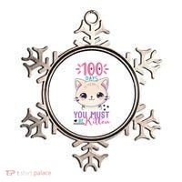 100 Days Of School You Must Be Kitten Cute Ornament thumb 0