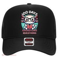 100th Day Of School Funny 100 Days I Axolotl Questions Hat thumb 0