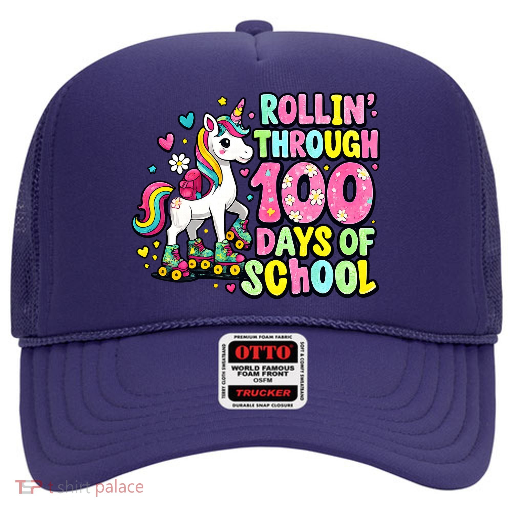 100 Days Of School Unicorn 100th Day Smarter Teacher Students Hat
