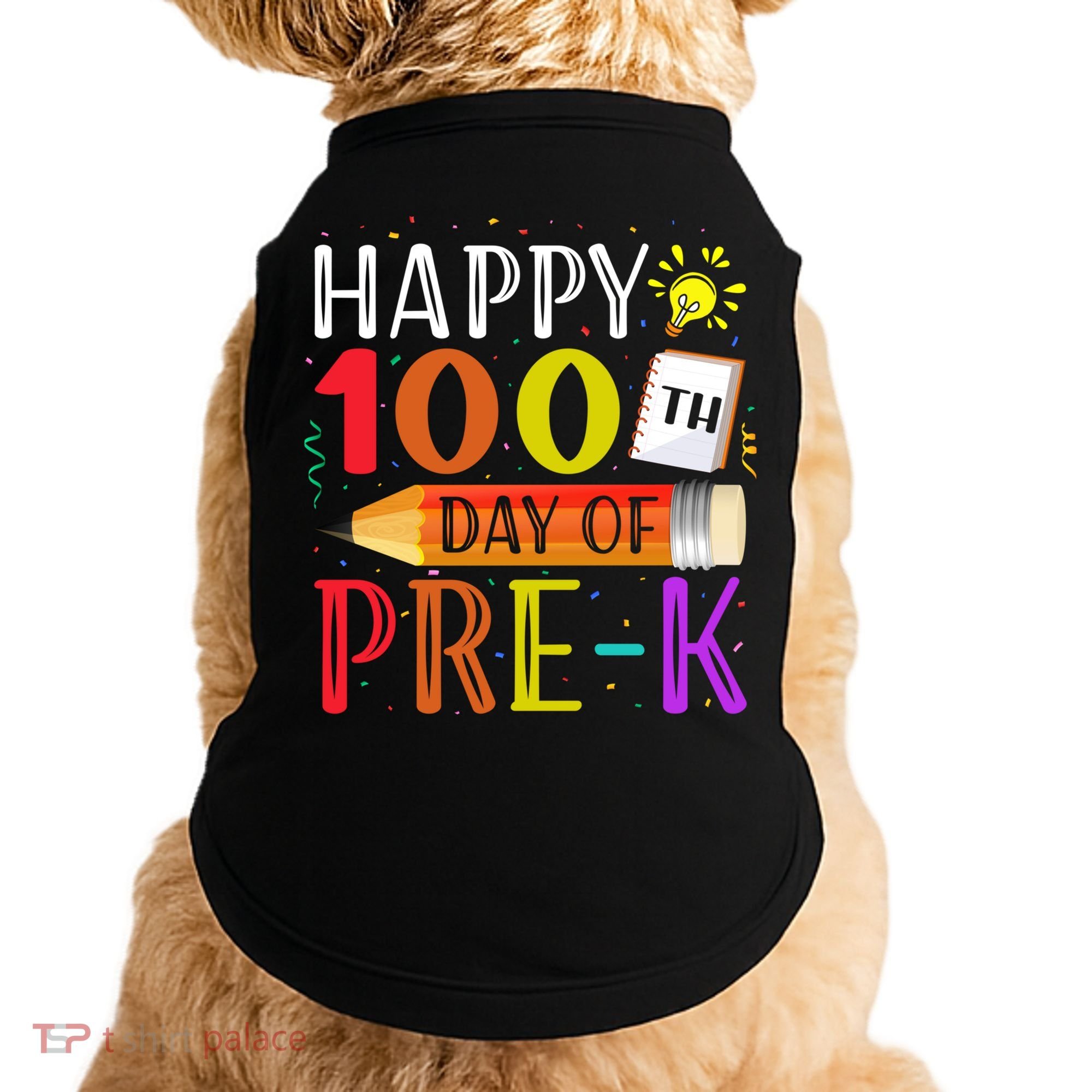 100 Days Of School Teacher Student 100th Day Pregiftk Gift Doggie Tank