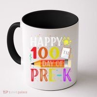 100 Days Of School Teacher Student 100th Day Pregiftk Gift Coffee Mug thumb 0