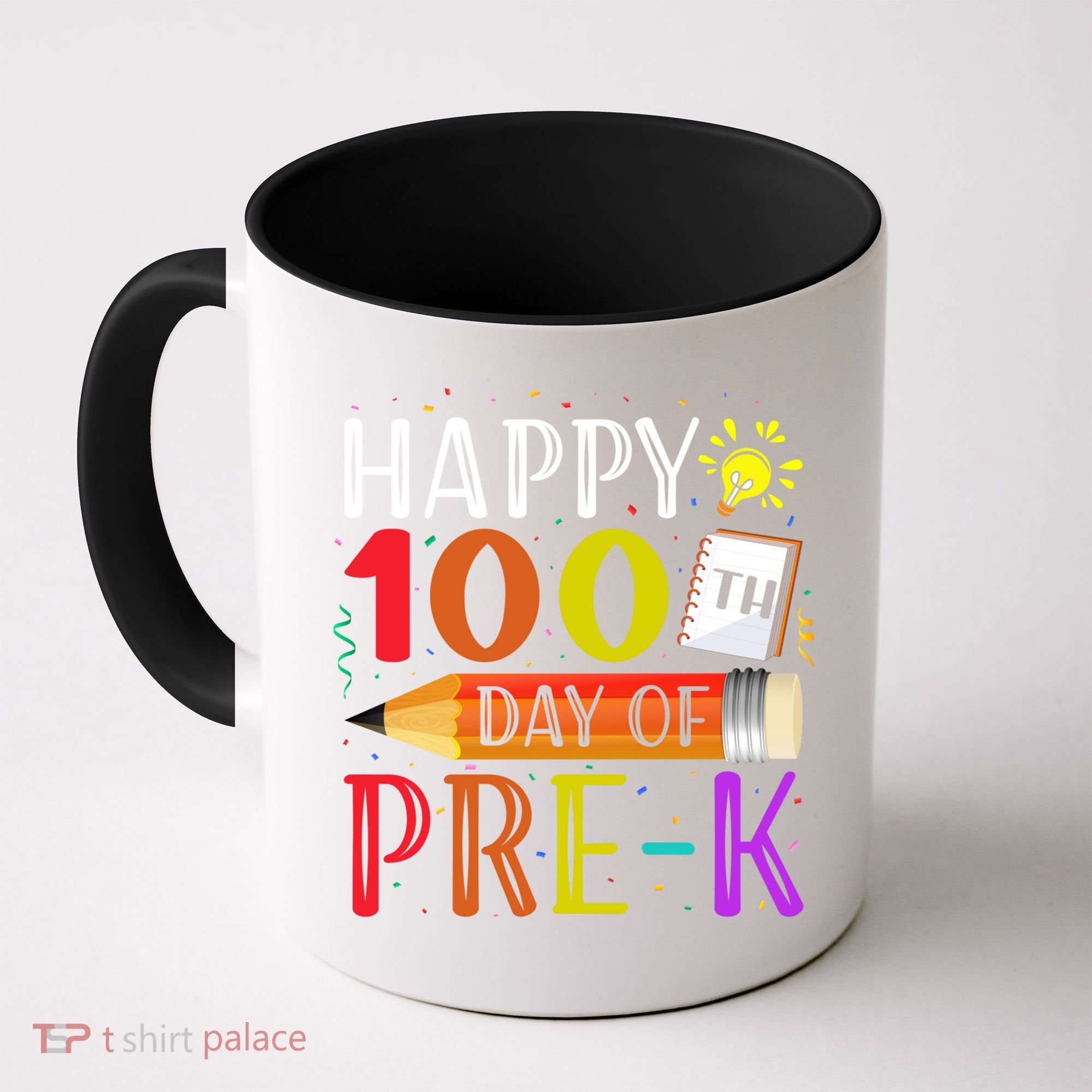 100 Days Of School Teacher Student 100th Day Pregiftk Gift Coffee Mug