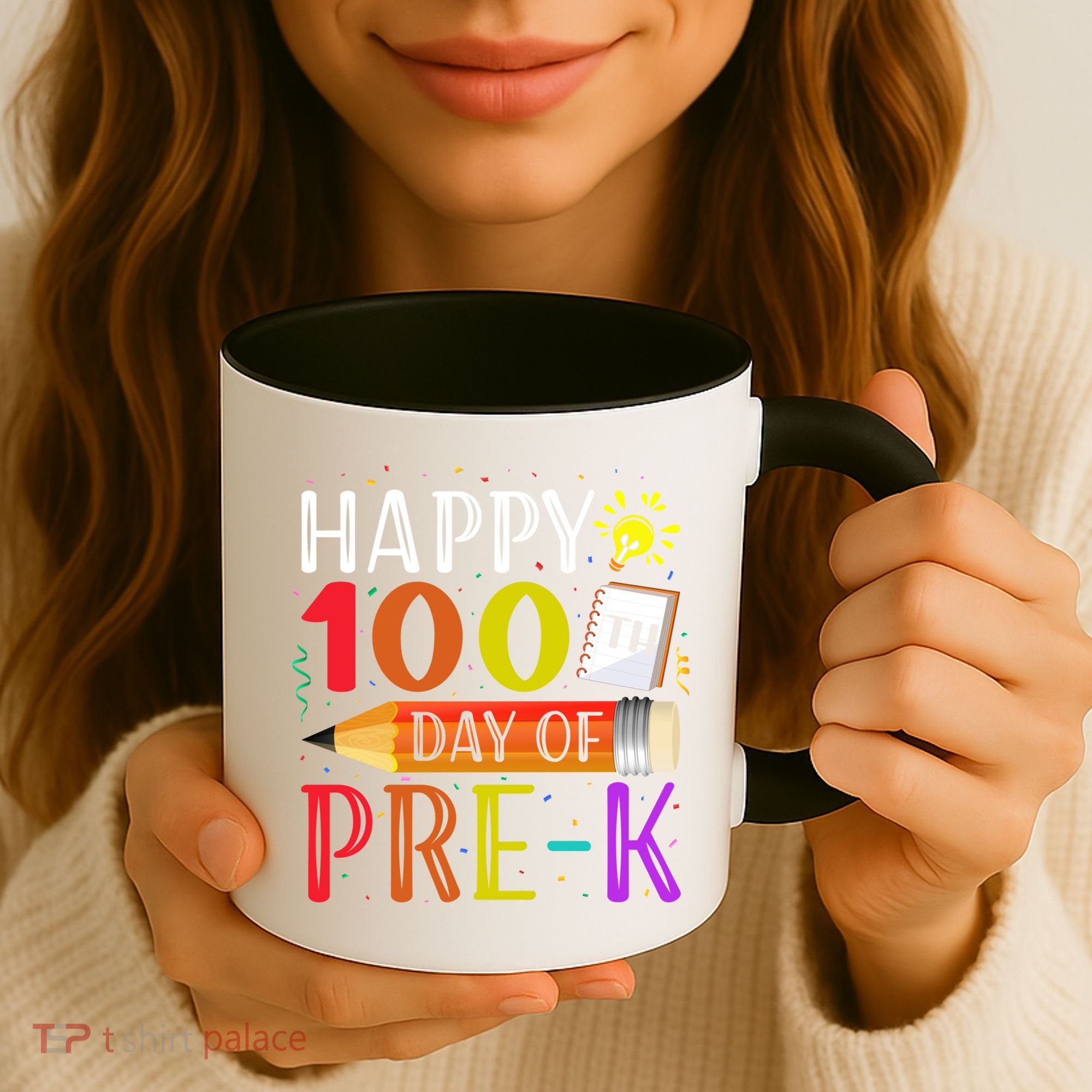100 Days Of School Teacher Student 100th Day Pregiftk Gift Coffee Mug