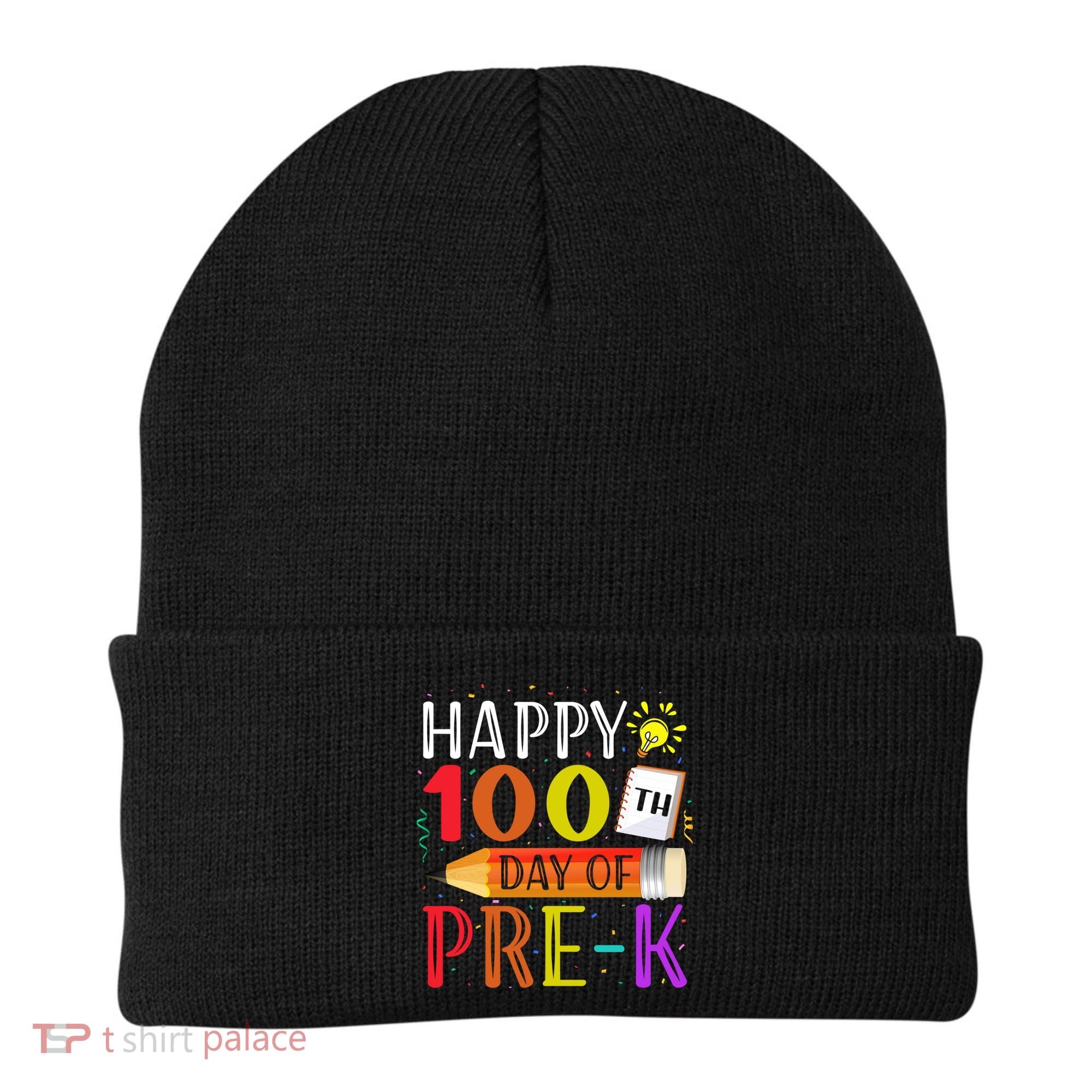 100 Days Of School Teacher Student 100th Day Pregiftk Gift Beanie