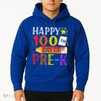 100 Days Of School Teacher Student 100th Day Pregiftk Gift Hoodie thumb 2