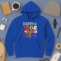 100 Days Of School Teacher Student 100th Day Pregiftk Gift Hoodie thumb 3