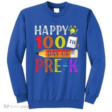 100 Days Of School Teacher Student 100th Day Pregiftk Gift Sweatshirt