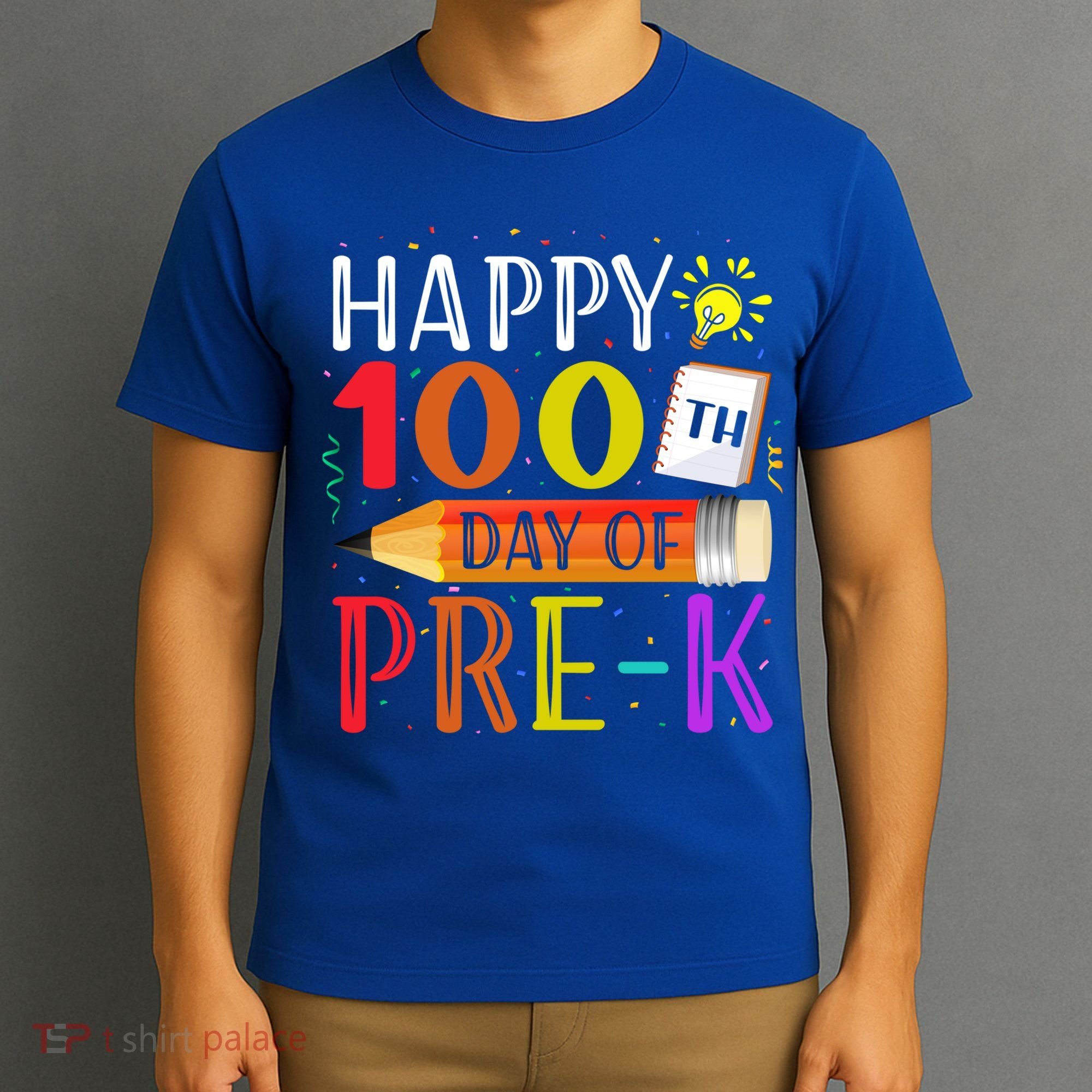 100 Days Of School Teacher Student 100th Day Pregiftk Gift T-Shirt