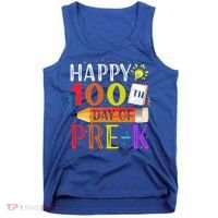 100 Days Of School Teacher Student 100th Day Pregiftk Gift Tank Top thumb 0