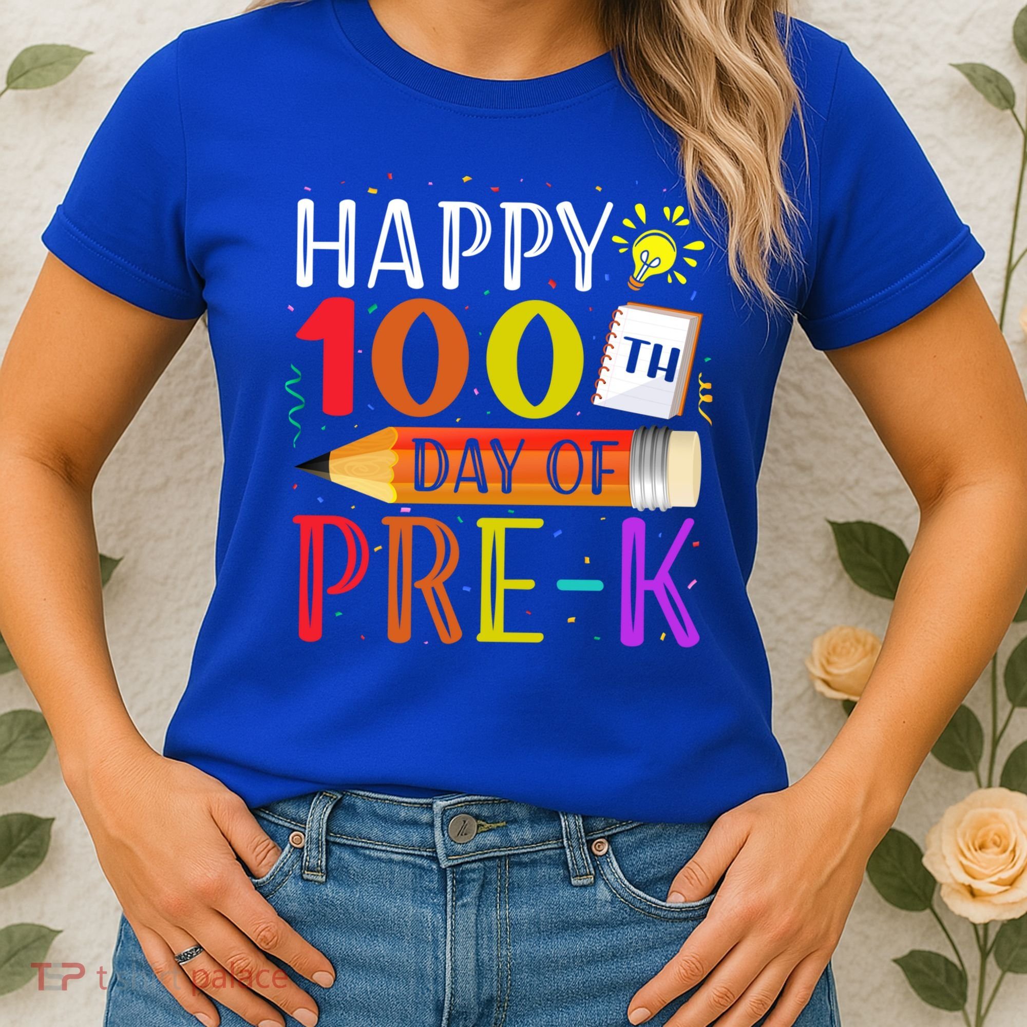 100 Days Of School Teacher Student 100th Day Pregiftk Gift Women's T-Shirt