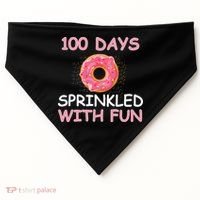 100th Day Of School USA-Made Doggie Bandana thumb 0