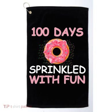 100th Day Of School Golf Towel