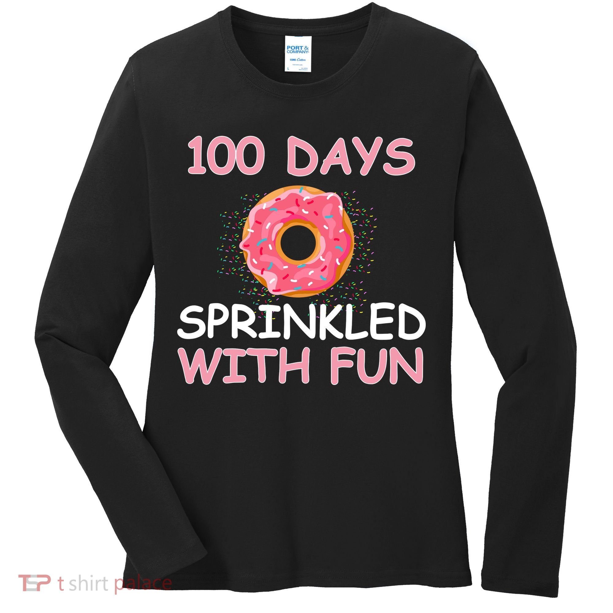 100th Day Of School Women's Long Sleeve Shirt