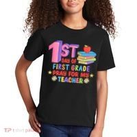 1st Day Of First Grade Pray For My Teacher Kids T-Shirt thumb 2