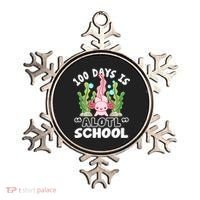 100th Day Of School 100 Days Is Alotl School Axolotl Ornament thumb 0