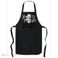 102 Days Of School Today Dalmatian Dog Funny 100th Day Apron thumb 0
