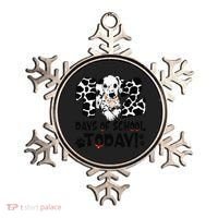 102 Days Of School Today Dalmatian Dog Funny 100th Day Ornament thumb 0