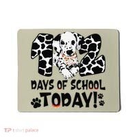 102 Days Of School Today Dalmatian Dog Funny 100th Day Mousepad thumb 0