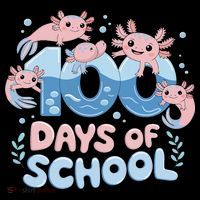 100 Days Of School Axolotl Teacher Coffee Mug thumb 5