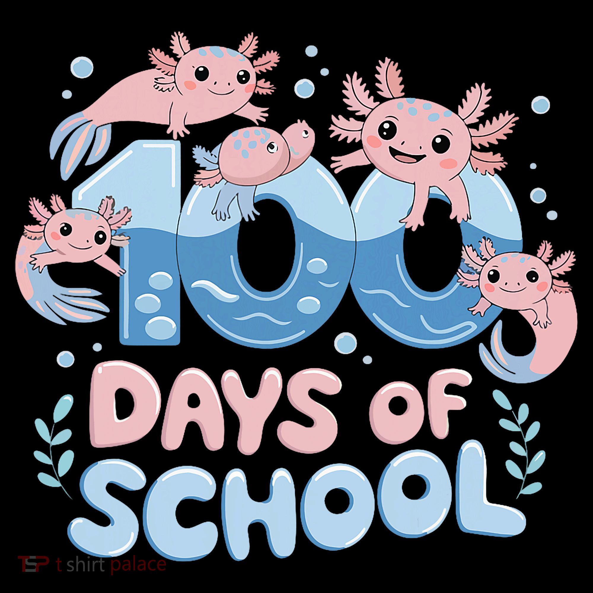 100 Days Of School Axolotl Teacher Coffee Mug