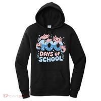 100 Days Of School Axolotl Teacher Women's Hoodie thumb 0