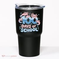 100 Days Of School Axolotl Teacher Tumbler thumb 0