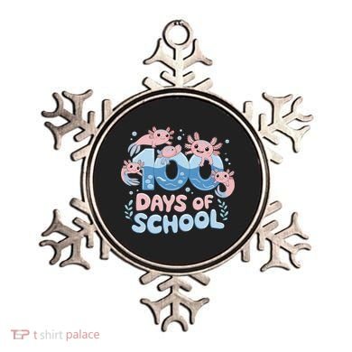 100 Days Of School Axolotl Teacher Ornament