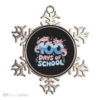 100 Days Of School Axolotl Teacher Ornament thumb 0