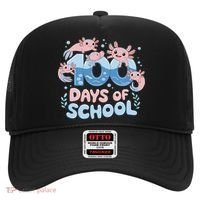 100 Days Of School Axolotl Teacher Hat thumb 0