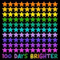100 Days Of School Brighter Rainbow Star Coffee Mug thumb 5