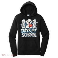 101 Days Of School Dog 100th Day Teacher Students Women's Hoodie thumb 0