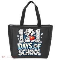 101 Days Of School Dog 100th Day Teacher Students Tote Bag thumb 0
