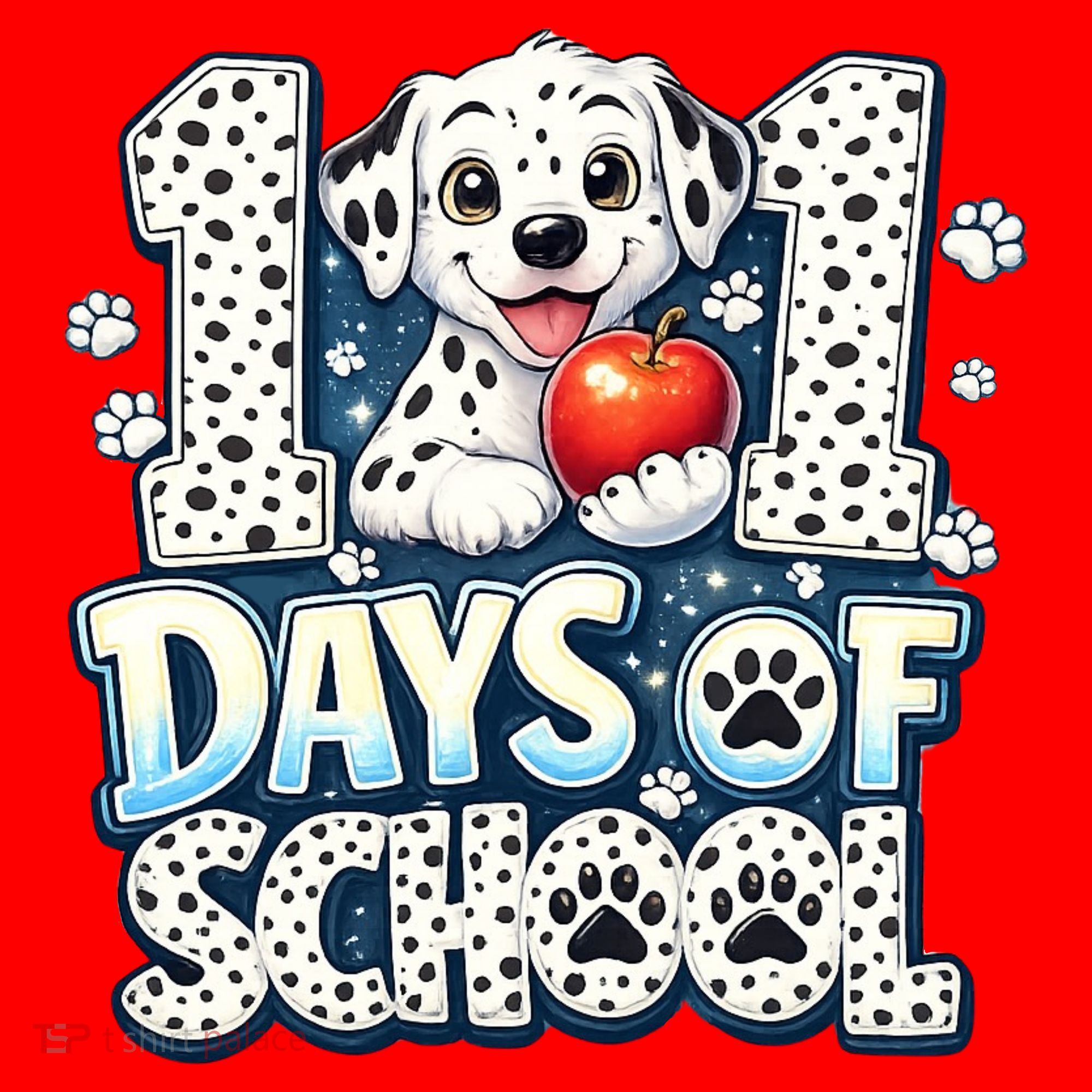 101 Days Of School Dog 100th Day Teacher Students Santa Hat