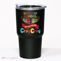 100 Days Of School Got Me Feeling Cray Cray Tumbler thumb 0