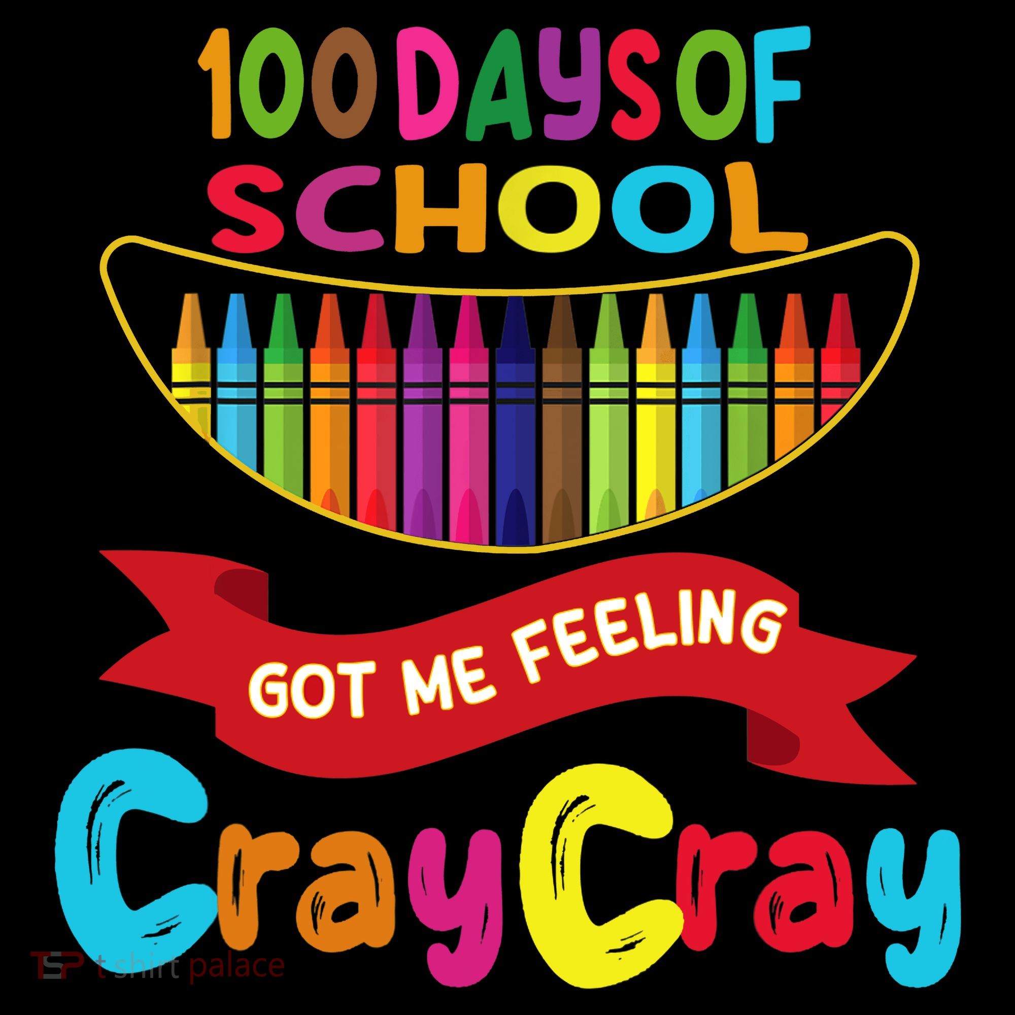 100 Days Of School Got Me Feeling Cray Cray Ornament