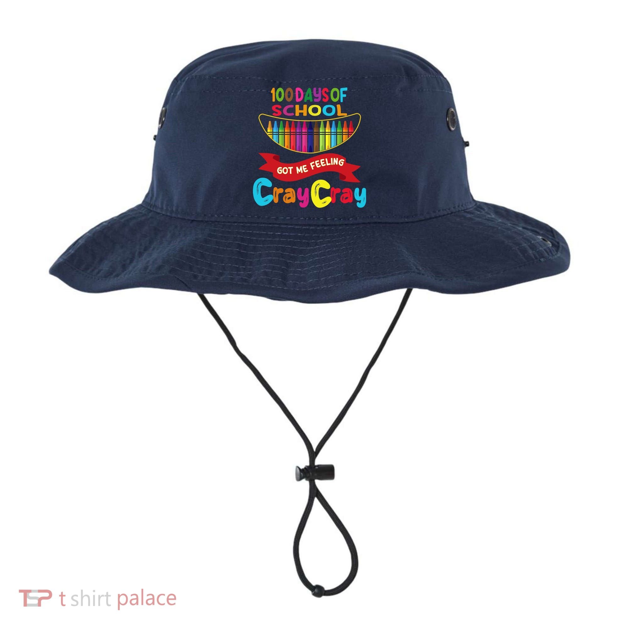 100 Days Of School Got Me Feeling Cray Cray Bucket Hat