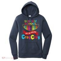 100 Days Of School Got Me Feeling Cray Cray Women's Hoodie thumb 0