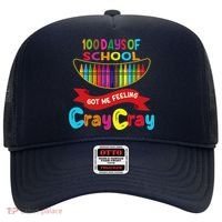 100 Days Of School Got Me Feeling Cray Cray Hat thumb 0