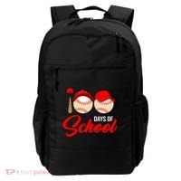 100 Days Of School Baseball Backpack thumb 0