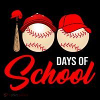 100 Days Of School Baseball Toddler Hoodie thumb 2