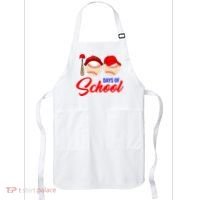100 Days Of School Baseball Apron thumb 0