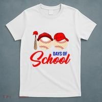 100 Days Of School Baseball T-Shirt thumb 5