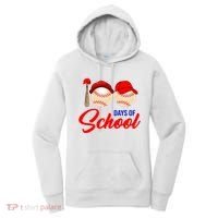 100 Days Of School Baseball Women's Hoodie thumb 0
