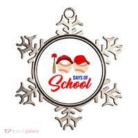 100 Days Of School Baseball Ornament thumb 0