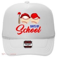 100 Days Of School Baseball Hat thumb 0
