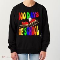 100 Days Of School Unicorn In Elementary Grade School Women's Sweatshirt thumb 0